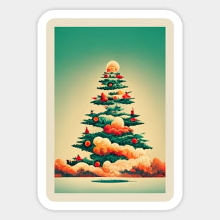 Christmas Tree Sticker